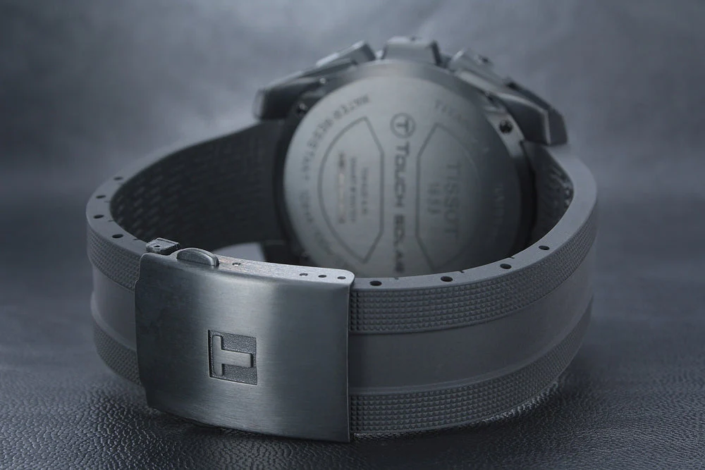 T091.420.47.057.01 Reloj Tissot T-Touch Solar de hombre correa de silicona - Image 4