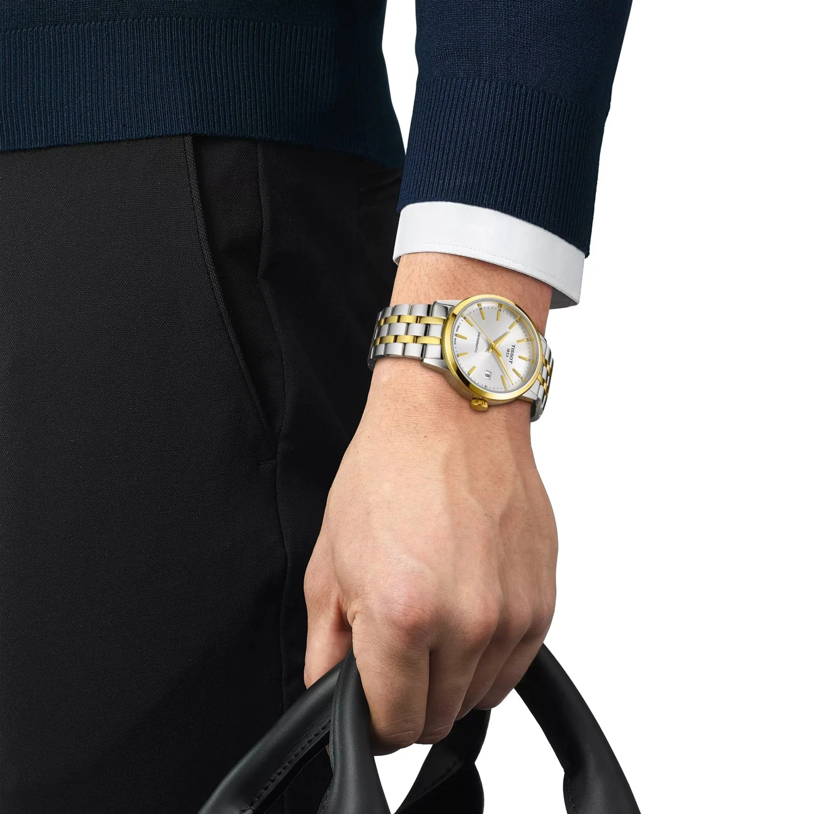 T129.407.22.031.01 Reloj Tissot Classic Dream de hombre pulsera de metal - Image 2