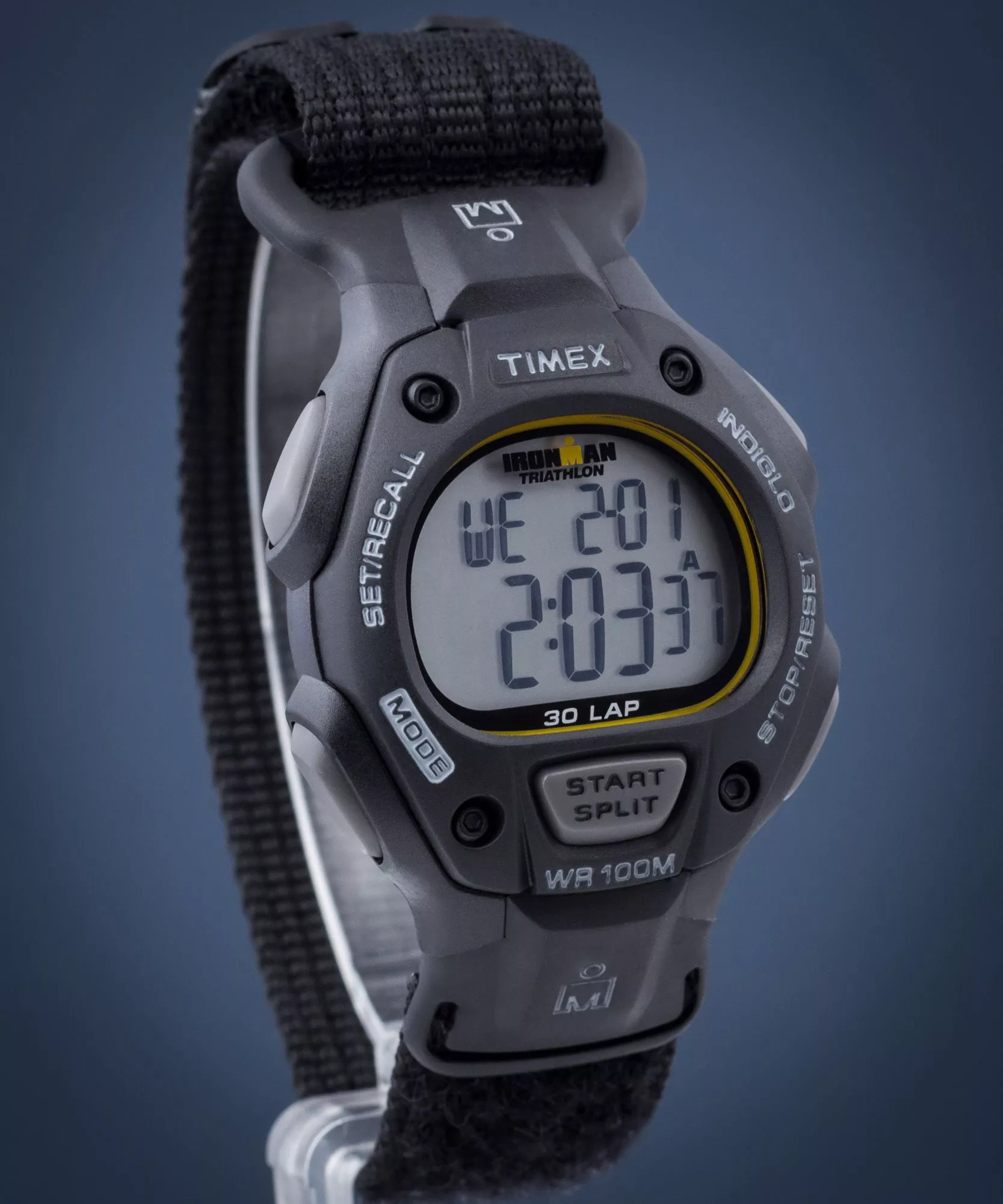 T5K693 Reloj Timex IronMan de hombre pulsera de tela 38mm - Image 3