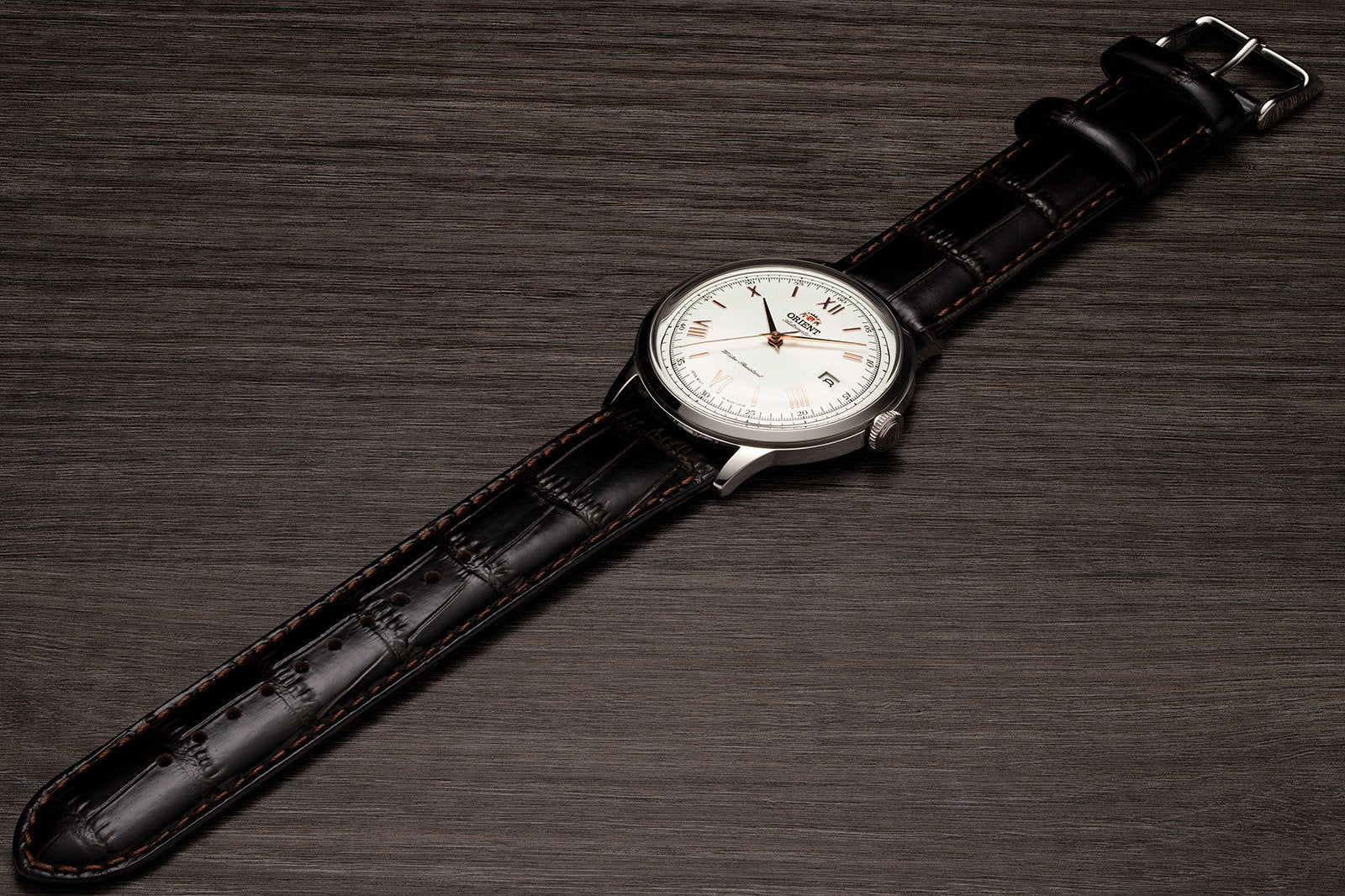 TAC00008W Orient Bambino de hombre correa de piel - Image 3