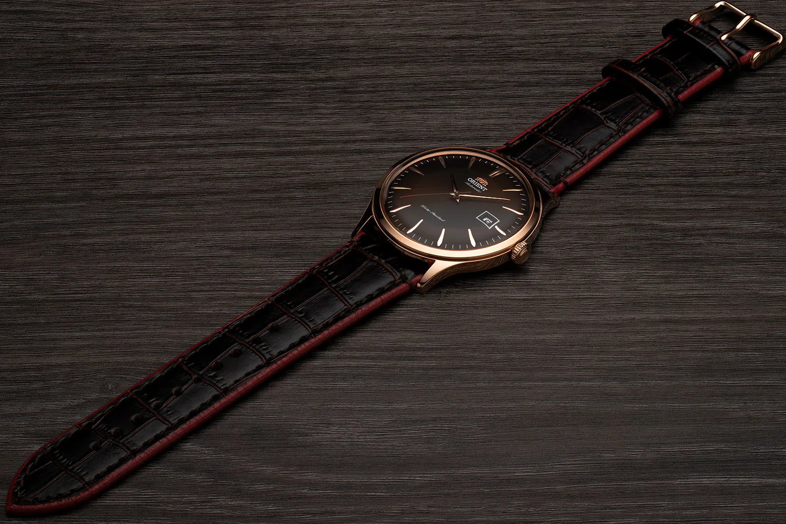 TAC08001T Orient Bambino de hombre pulsera de piel - Image 5