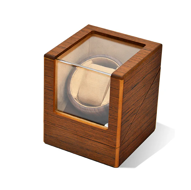 TC-010 Caja giratoria de Reloj Tancy material de madera