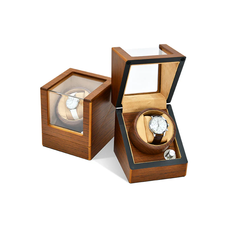 TC-010 Caja giratoria de Reloj Tancy material de madera - Image 4