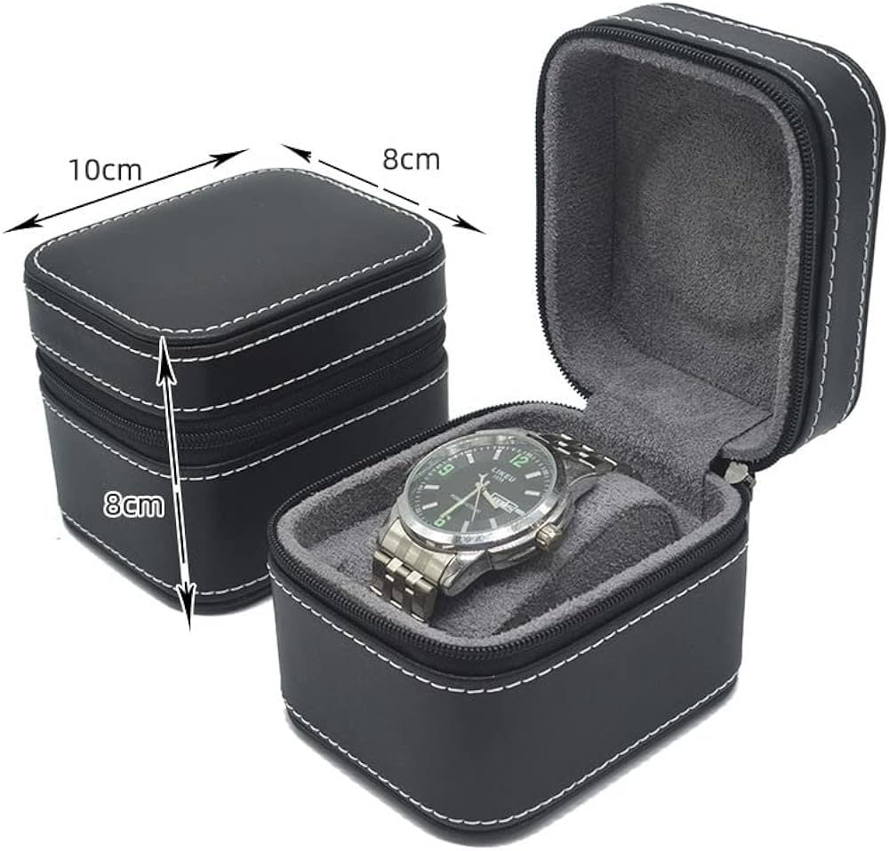 TC-011 Caja para reloj Tancy un espacio de cuero acolchado - Image 3
