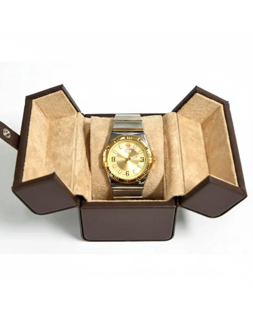 TC-012 Caja de reloj Tancy para viaje de cuero - Image 2