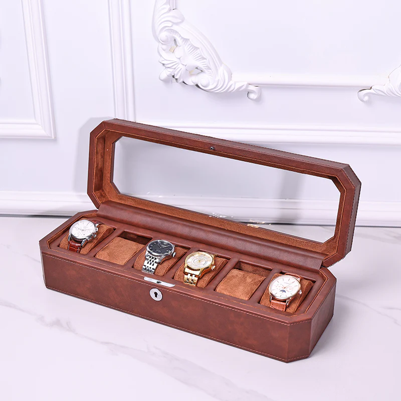 TC-022 Caja Tancy de relojes tipo madera con cierre - Image 6