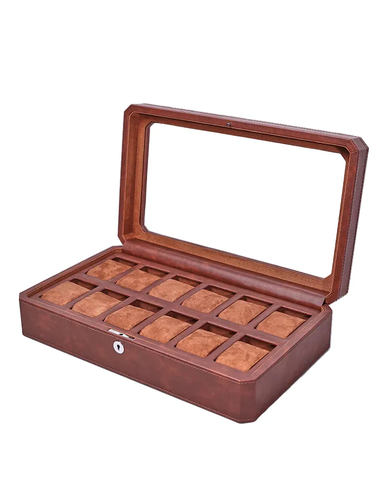 TC-023 Caja organizadora de relojes Tancy con 12 espacios