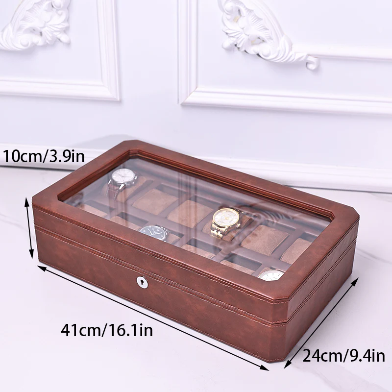 TC-023 Caja organizadora de relojes Tancy con 12 espacios - Image 5