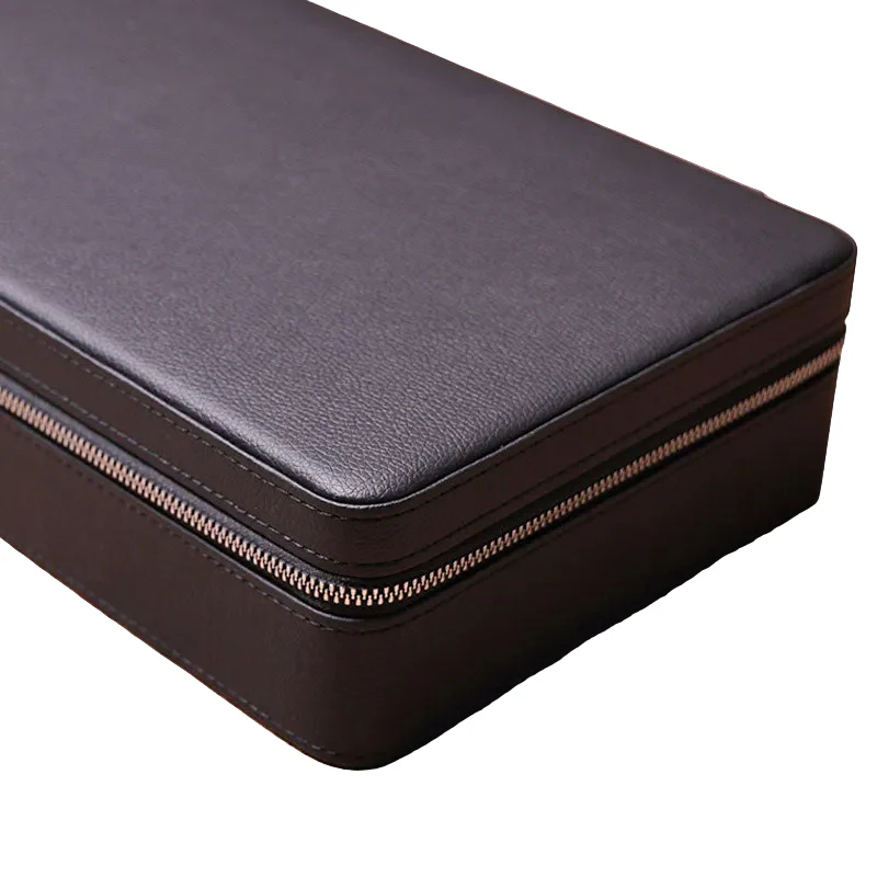 TC-025 Caja Tancy para relojes acolchada de piel 12 espacios - Image 2