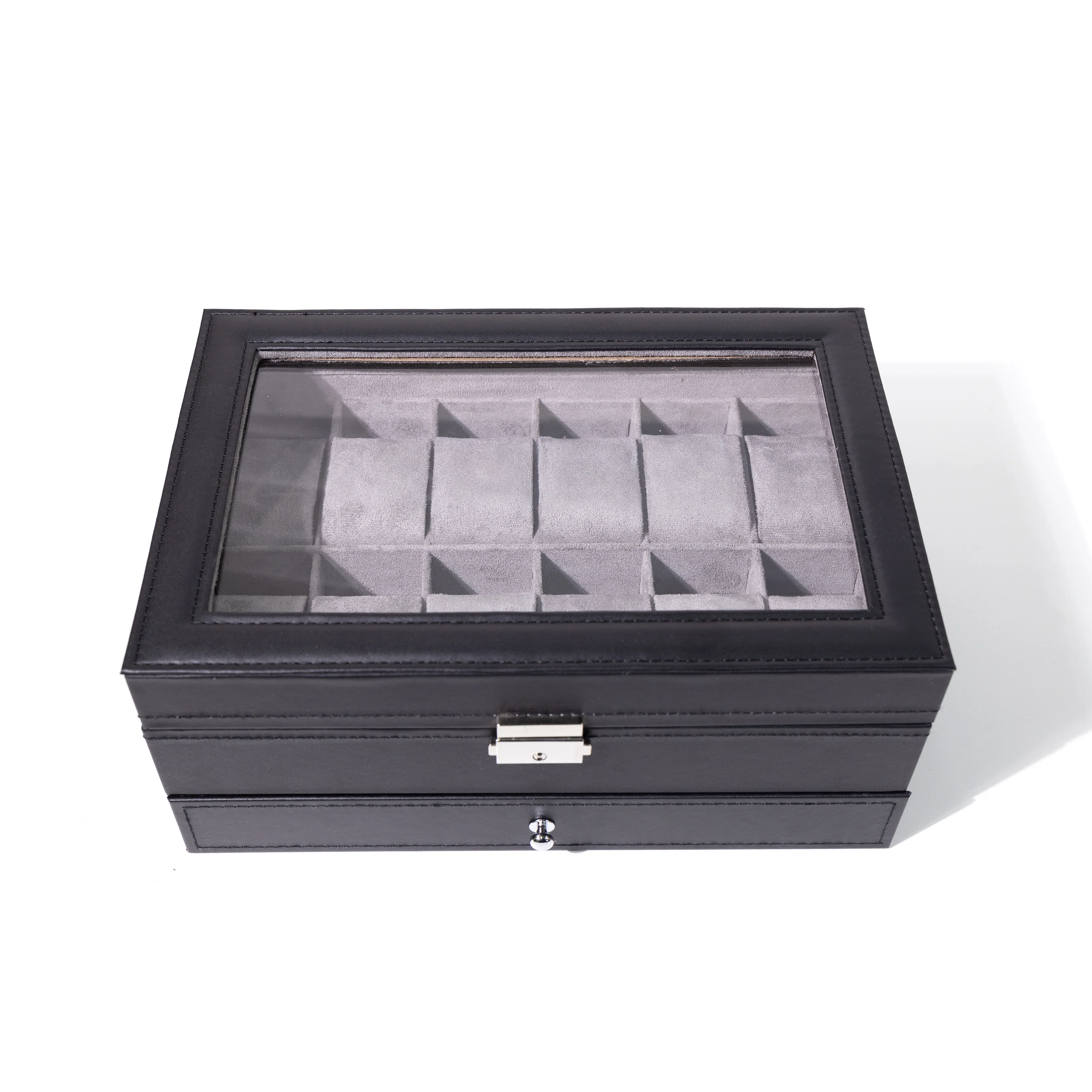TC-028 Caja Organizadora de Relojes Tancy 12 compartimientos - Image 7