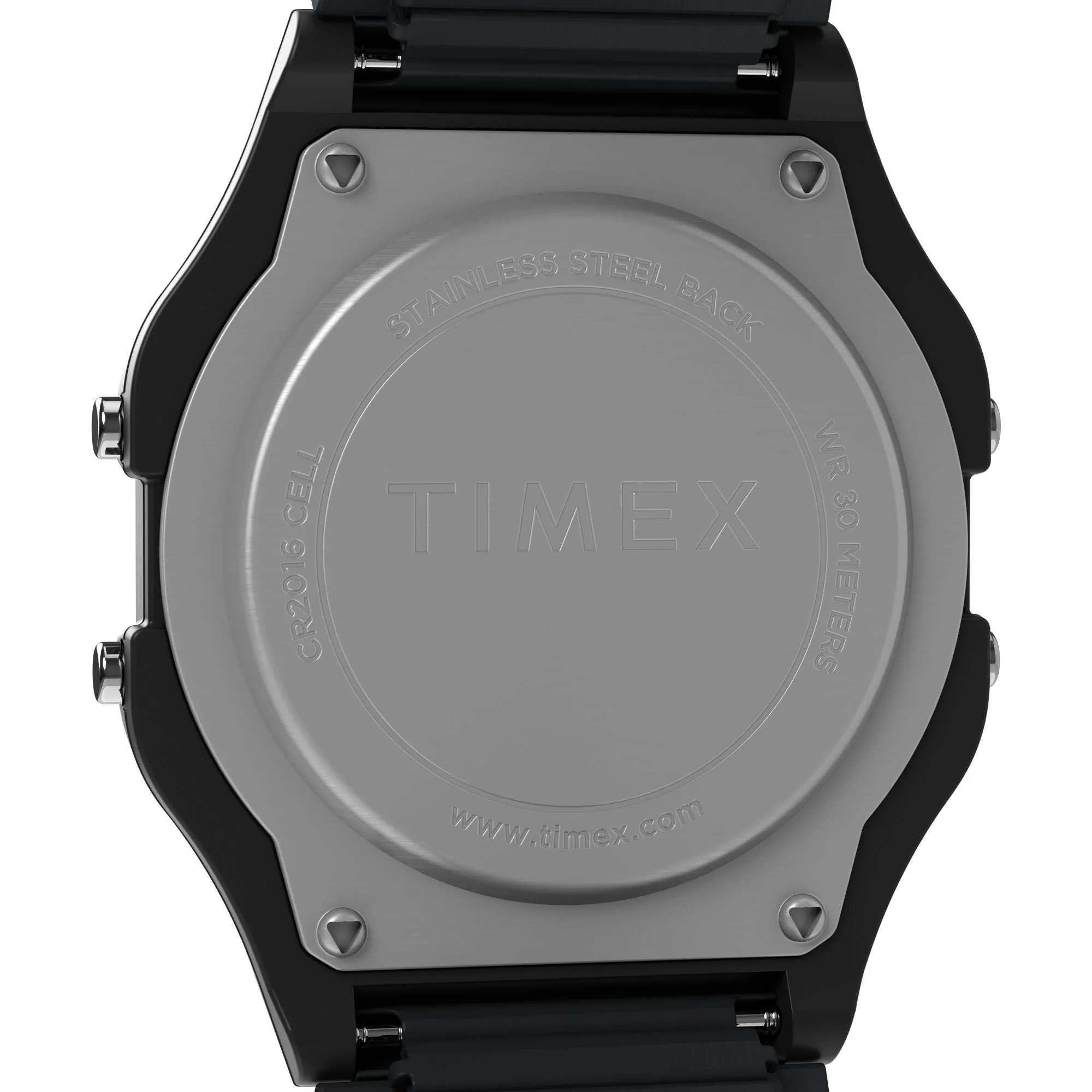 TW2R67000 Reloj Timex T80 unisex correa de acero inoxidable 34 mm - Image 2