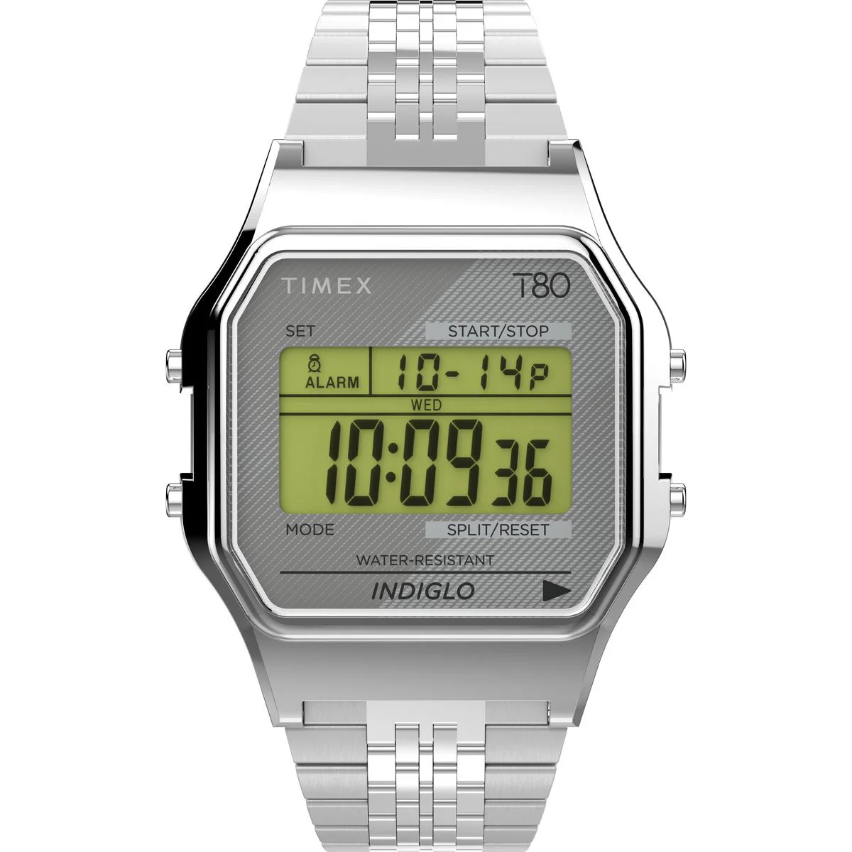 TW2R79300 Reloj Timex T80 unisex correa de metal