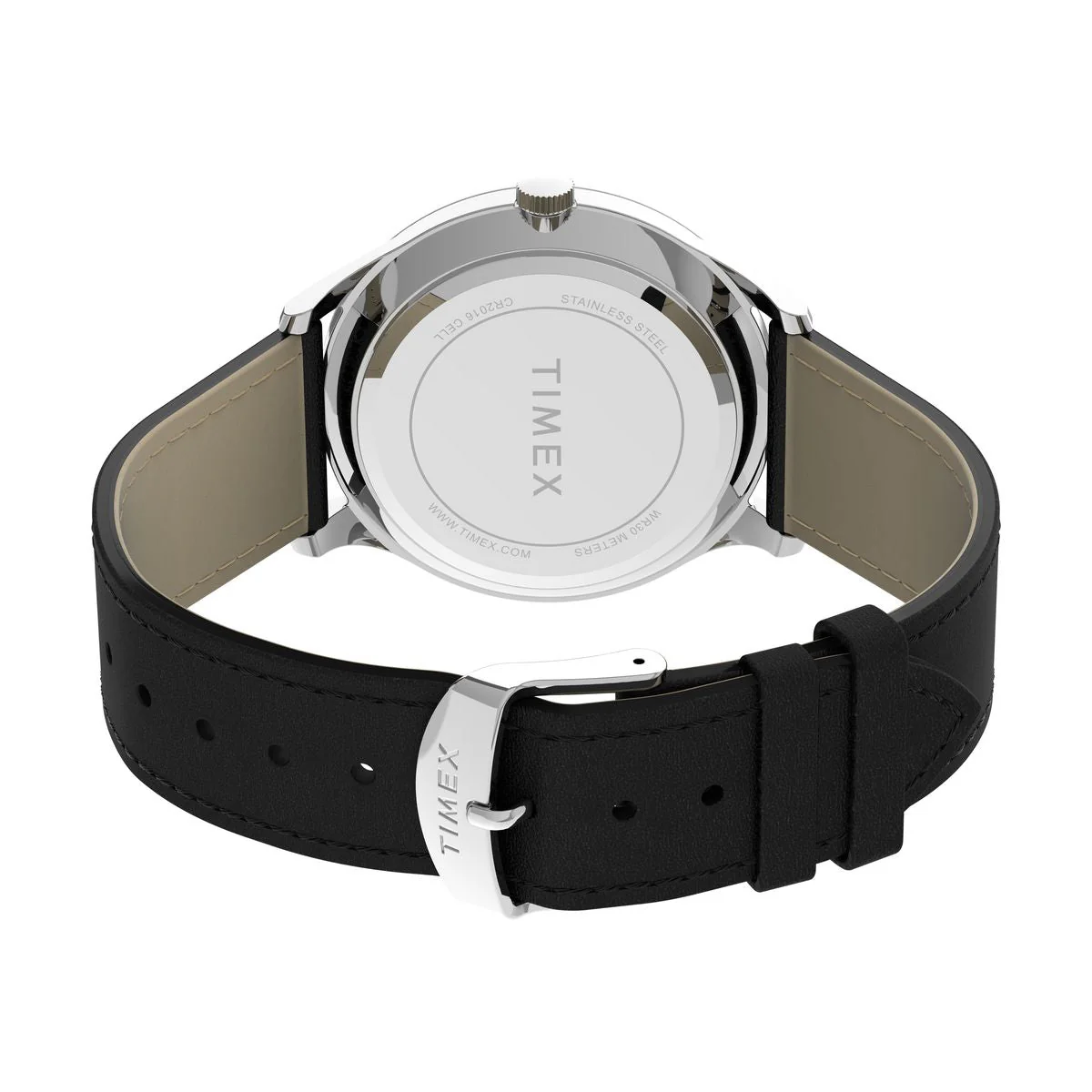 TW2T71800 Reloj Timex Modern Easy Reader de hombre correa de cuero - Image 2
