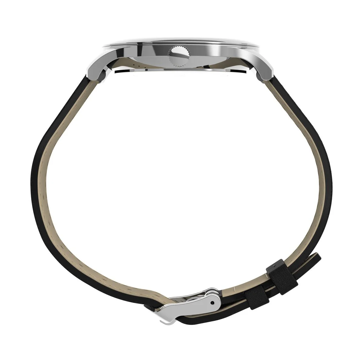 TW2T71800 Reloj Timex Modern Easy Reader de hombre correa de cuero - Image 3