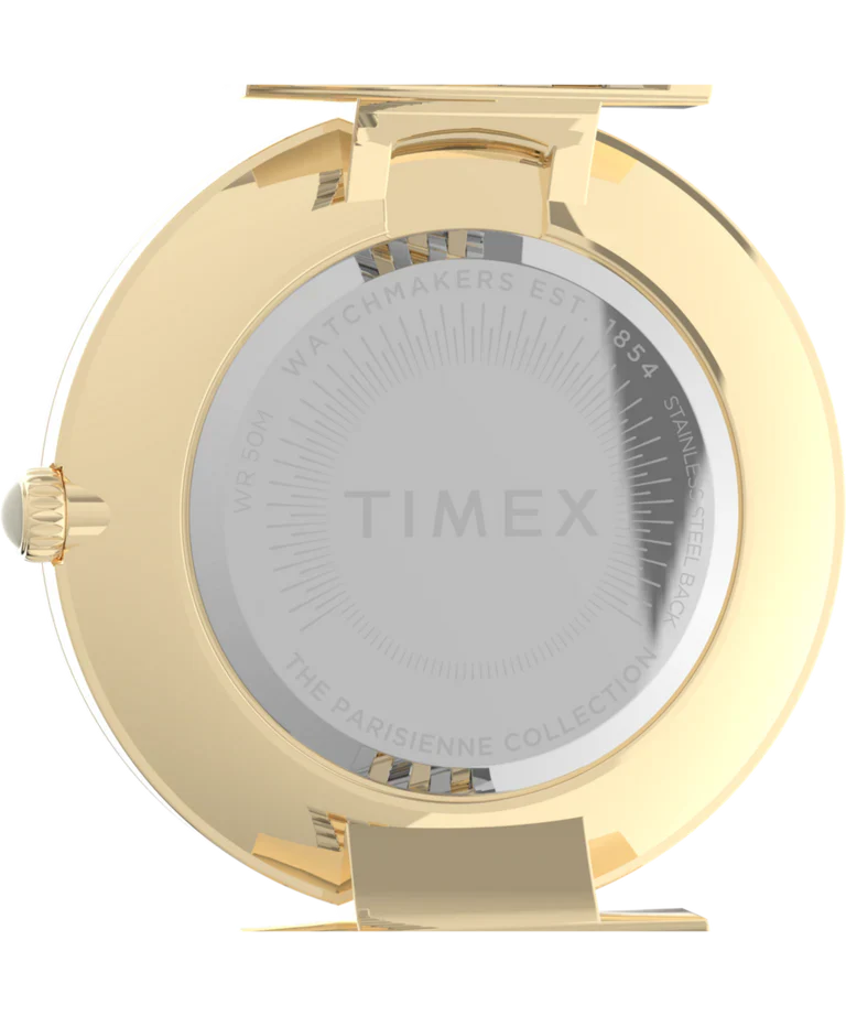 TW2T79400 Reloj Timex Parisienne de mujer pulsera de metal - Image 3
