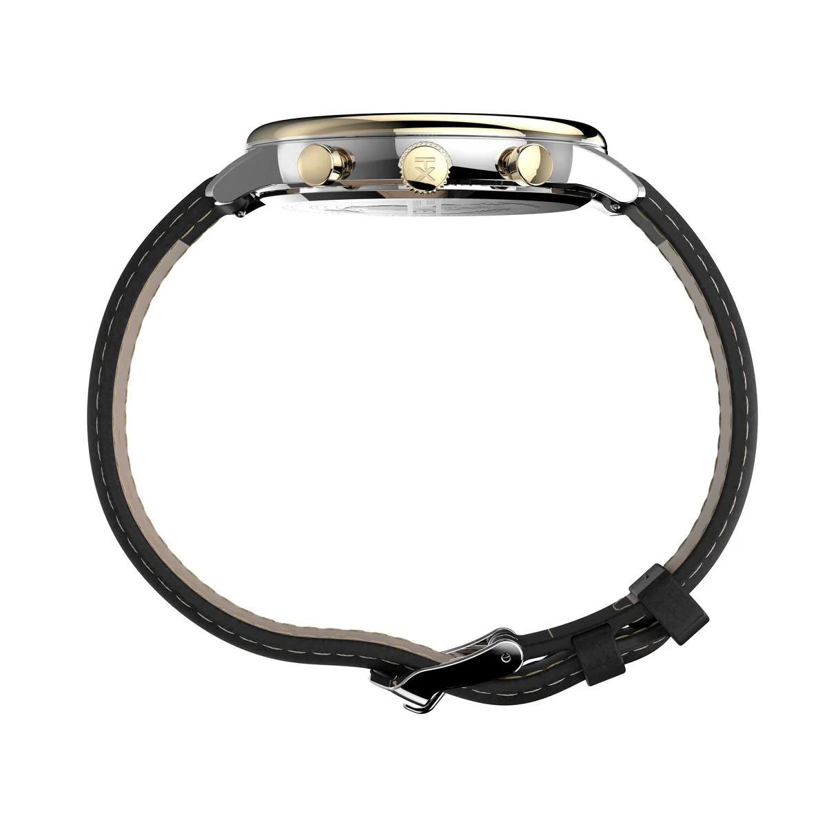TW2U39100VQ Timex Chicago de caballero pulsera de cuero 45 mm - Image 5