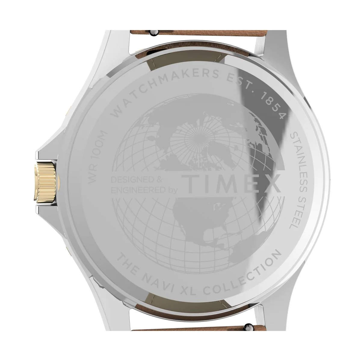 TW2U55600 Timex Navi XL de caballero pulsera de piel 41 mm - Image 3