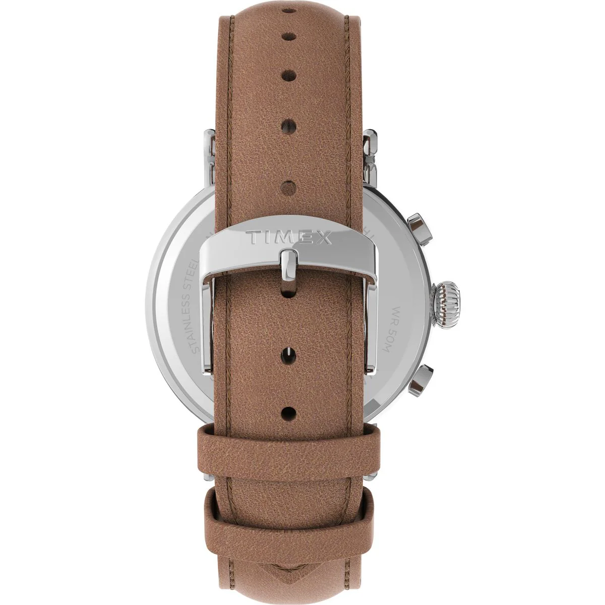 TW2V27500 Reloj Timex Standard Chronograph para hombre pulsera de cuero 41 mm - Image 2