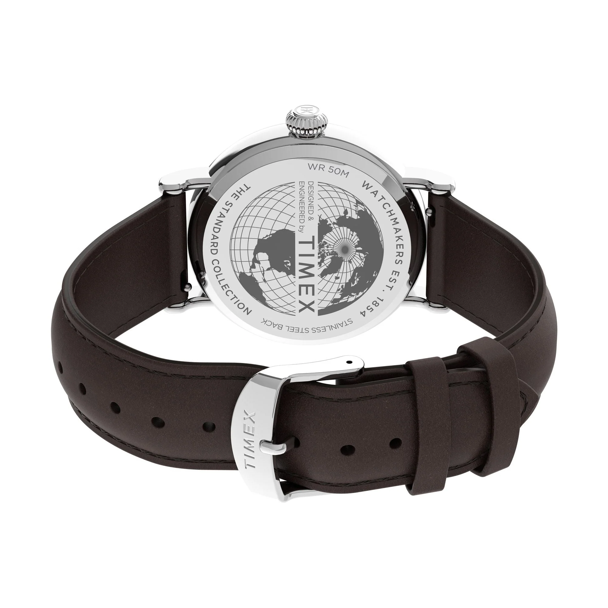 TW2V27800 Reloj Timex Expedition Scout de hombre pulsera de cuero 40 mm - Image 3