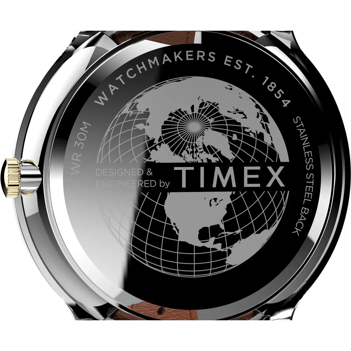 TW2V28200 Timex Norway de hombre pulsera de cuero - Image 2