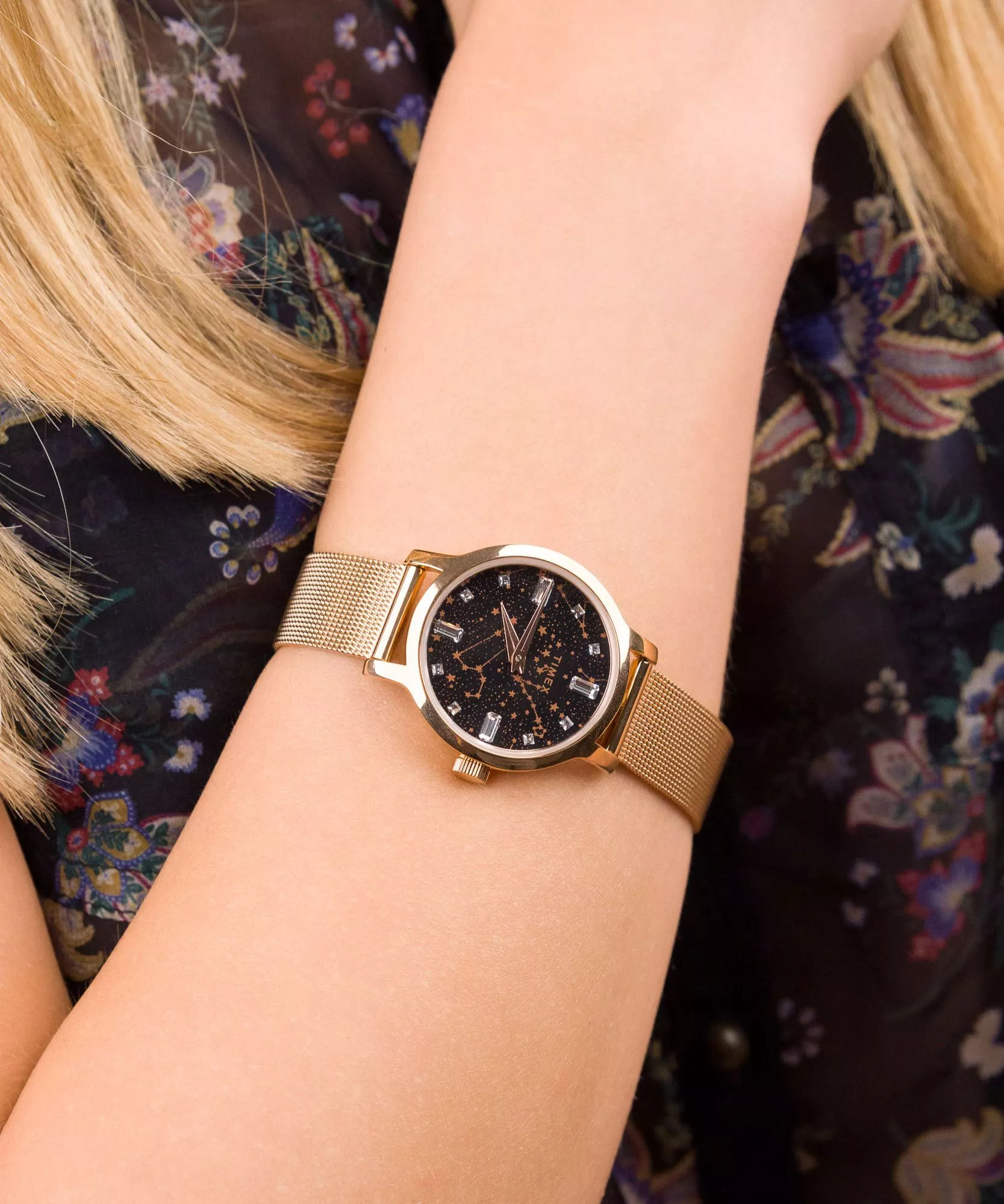 TW2V52100 Timex de dama pulsera mesh - Image 3
