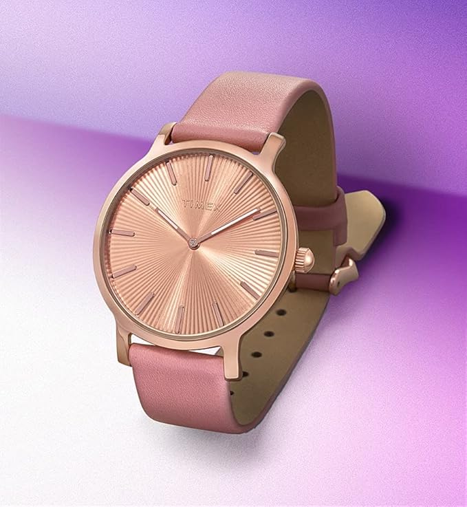 TW2V66900 Reloj Timex Transcend de mujer correa de cuero 34 mm - Image 3