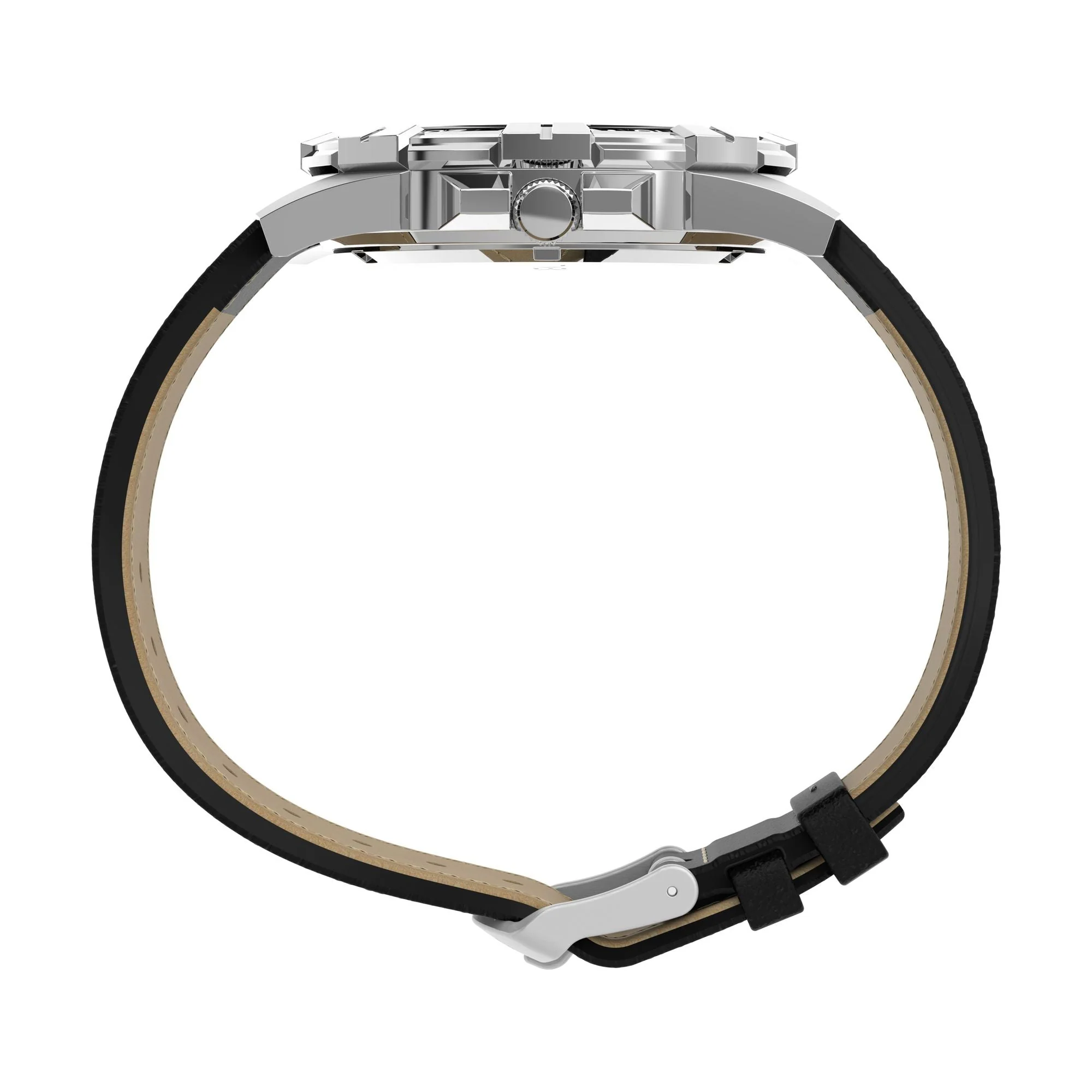 TW2V79100 Reloj Timex Premium Showcase de hombre pulsera de cuero 45 mm - Image 5