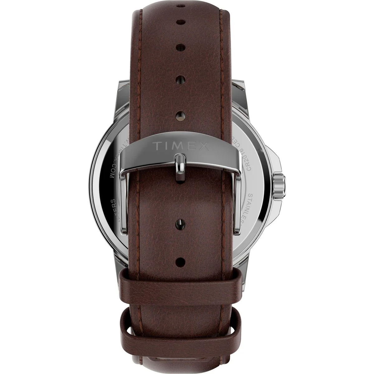 TW2V79200 Reloj Timex Premium Showcase de hombre correa de cuero - Image 4