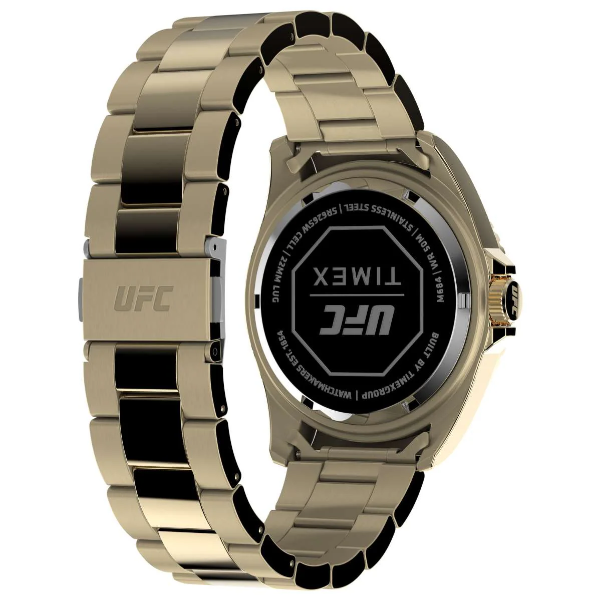 TW2V96100 Reloj Timex UFC de caballero pulsera de metal - Image 4