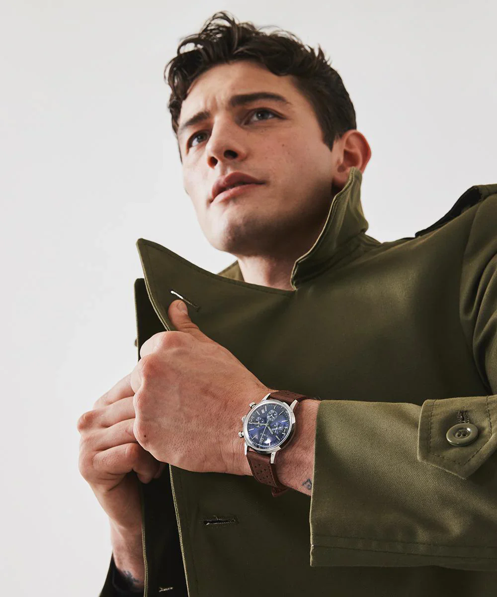 TW2W10200 Reloj Timex Marlin de hombre pulsera de cuero - Image 3