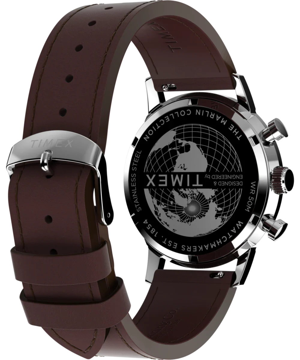 TW2W10200 Reloj Timex Marlin de hombre pulsera de cuero - Image 4