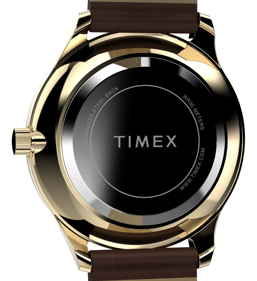 TW2W15700 Reloj Timex de dama pulsera de piel 32 mm - Image 3