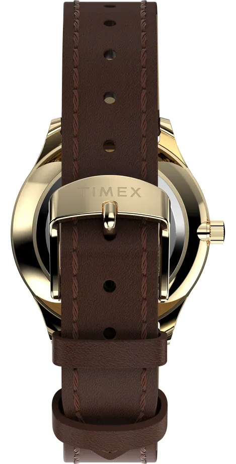 TW2W15700 Reloj Timex de dama pulsera de piel 32 mm - Image 4