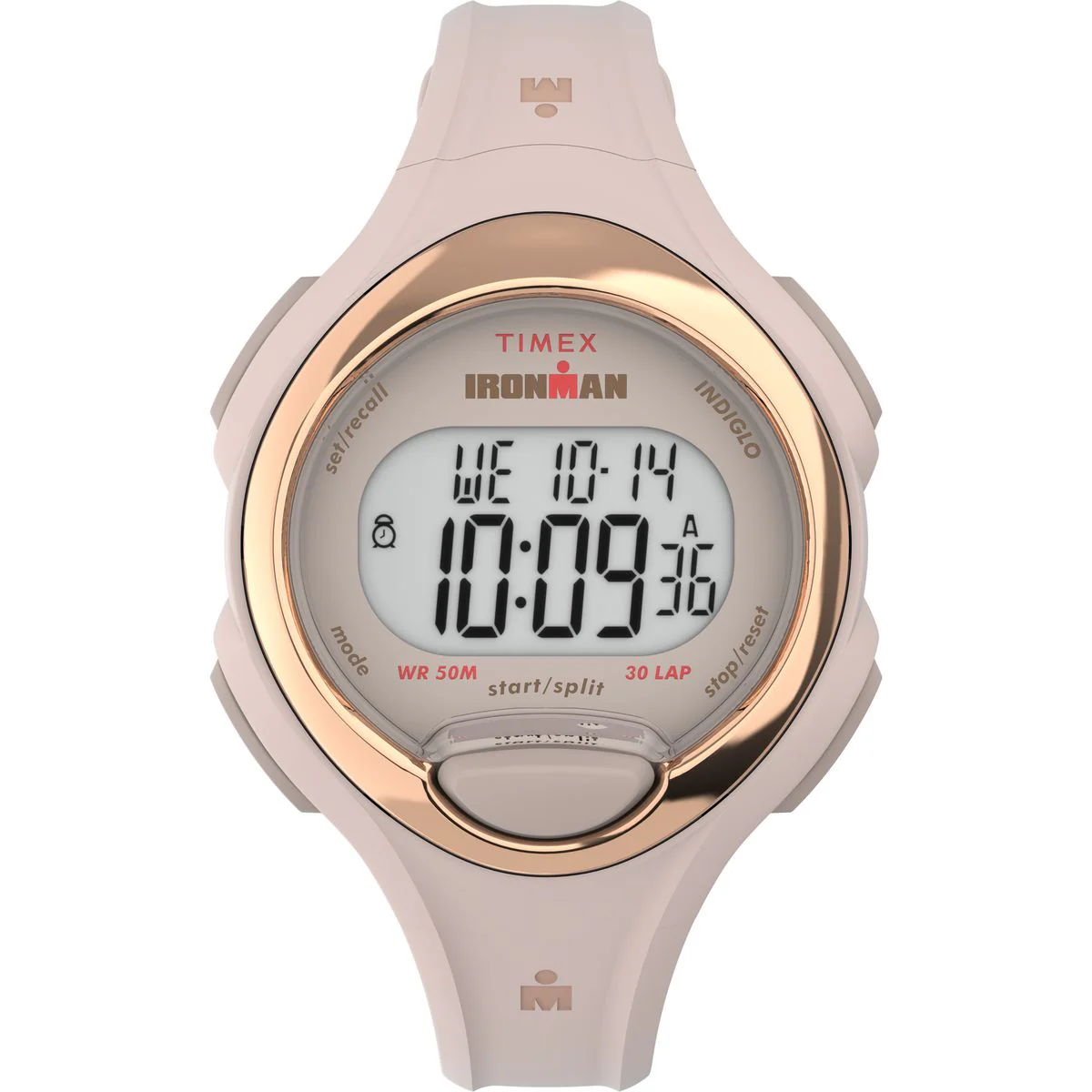 TW2W17400 Reloj Timex Ironman Essential Digital para Dama con Correa de Resina 34 mm