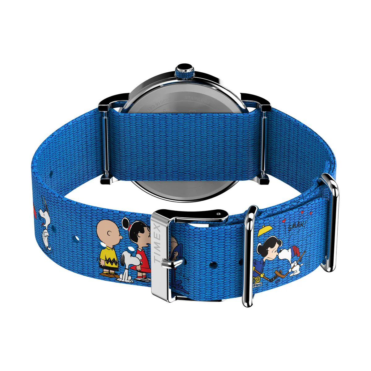 TW2W19400 Reloj Timex Análogo para dama con Correa de Tela Peanuts Snoopy 38 mm - Image 3
