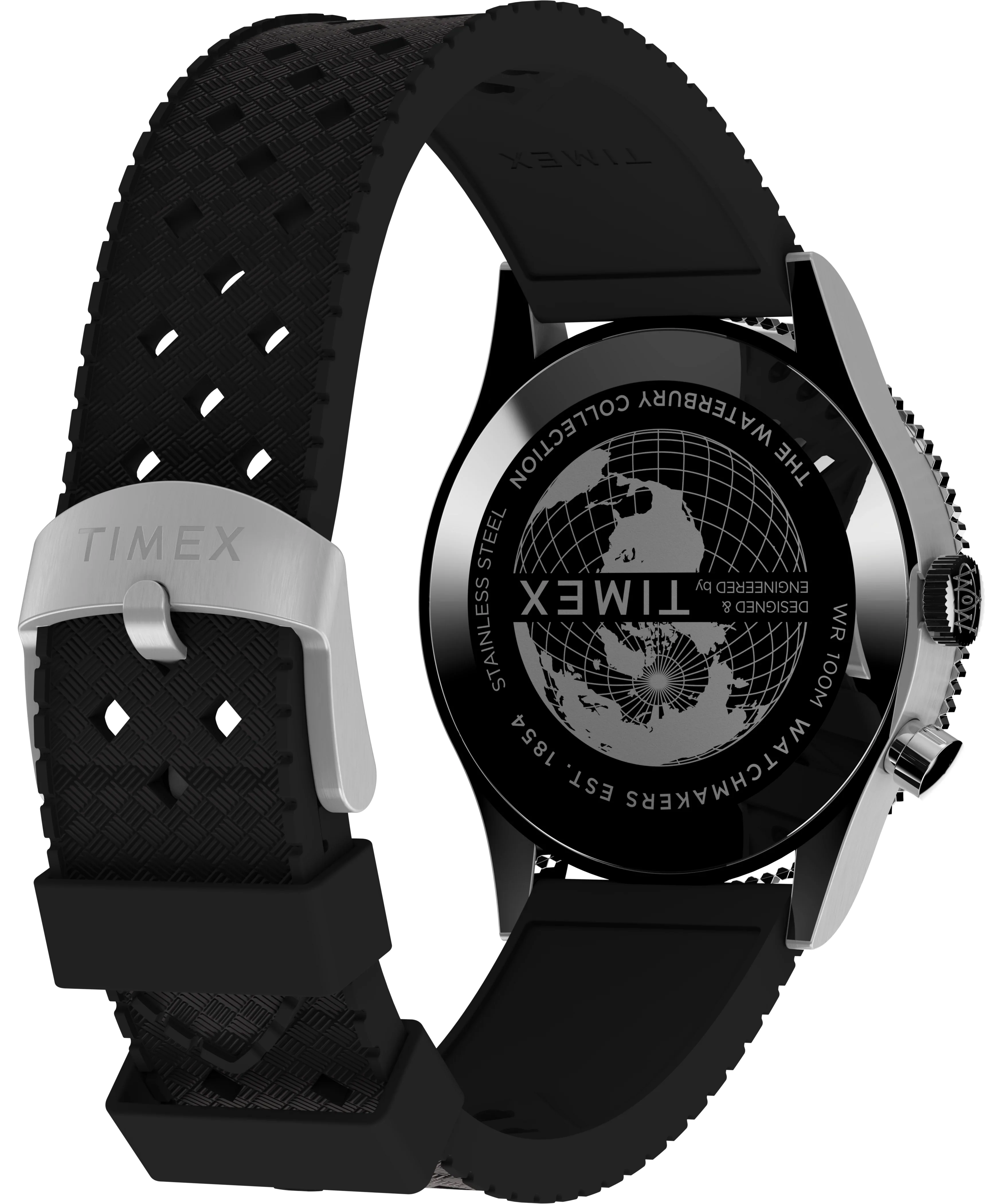 TW2W22600 Reloj Timex Waterbury de hombre pulsera de caucho - Image 2