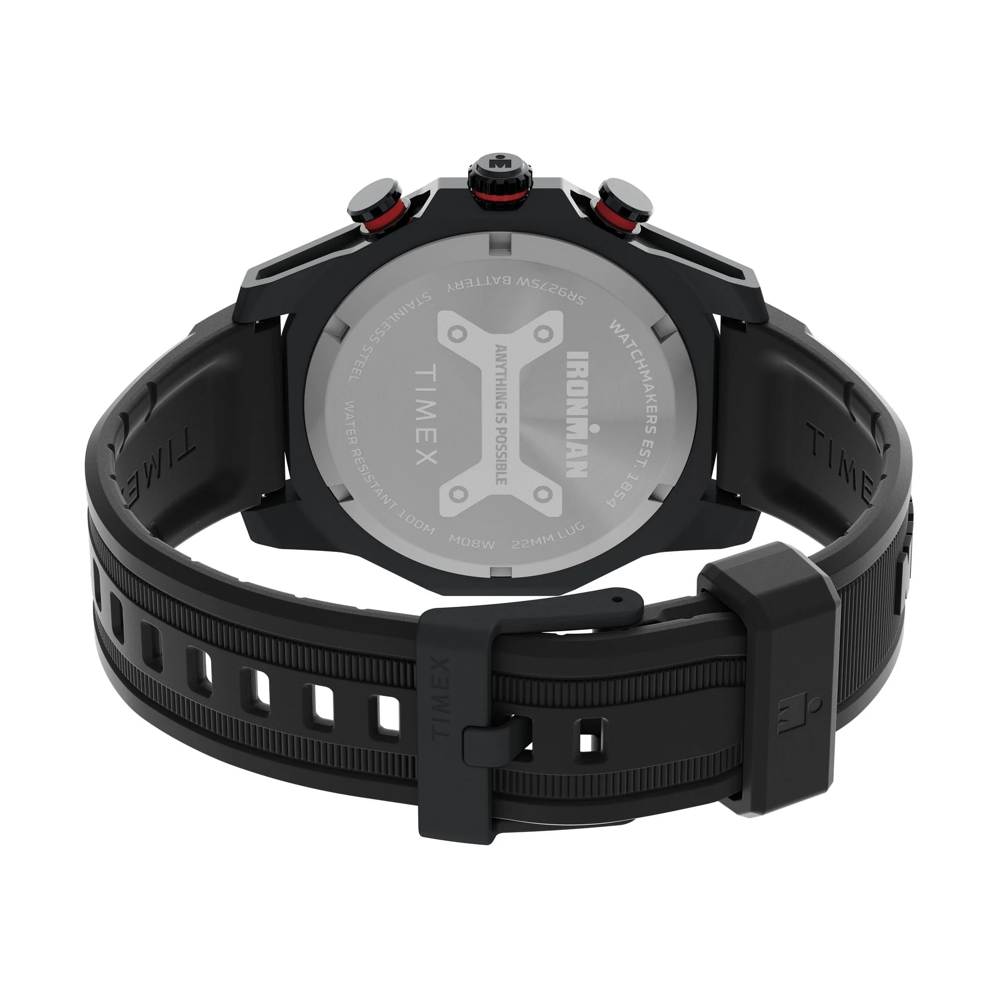 TW2W55400 Reloj Timex Ironman Adrenaline de caballero pulsera de resina 48 mm - Image 5