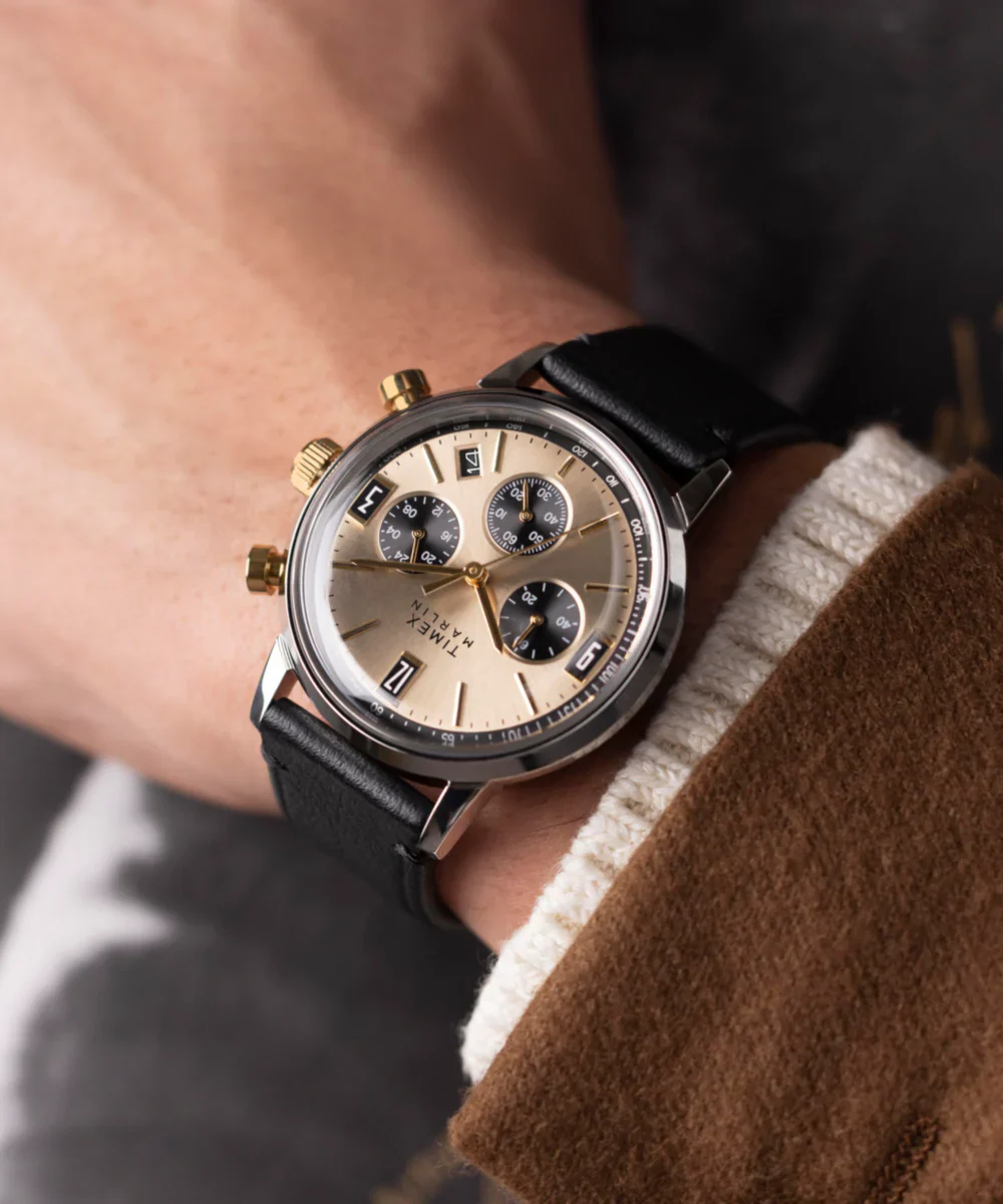 TW2W60300 Reloj Timex Marlin de hombre pulsera de cuero - Image 7