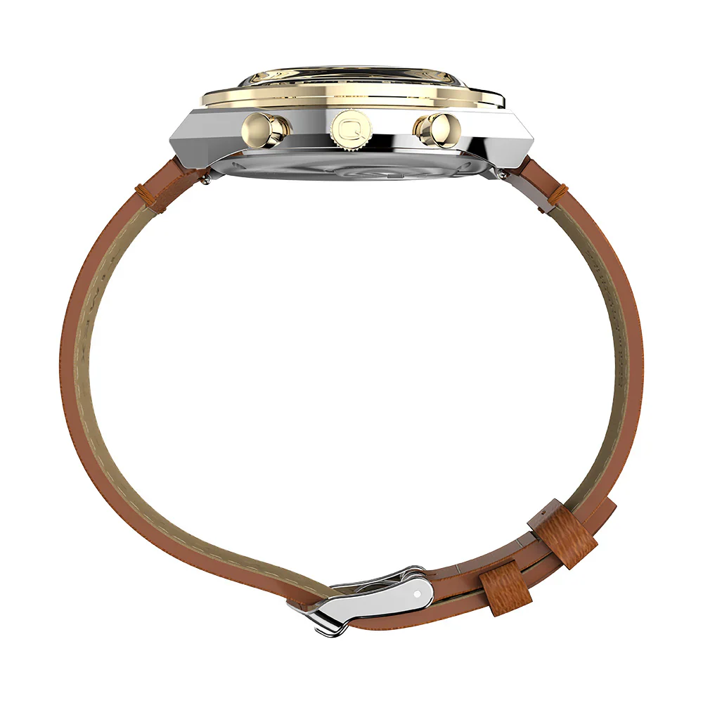 TW2W64400 Reloj Timex Q de hombre pulsera de piel - Image 7