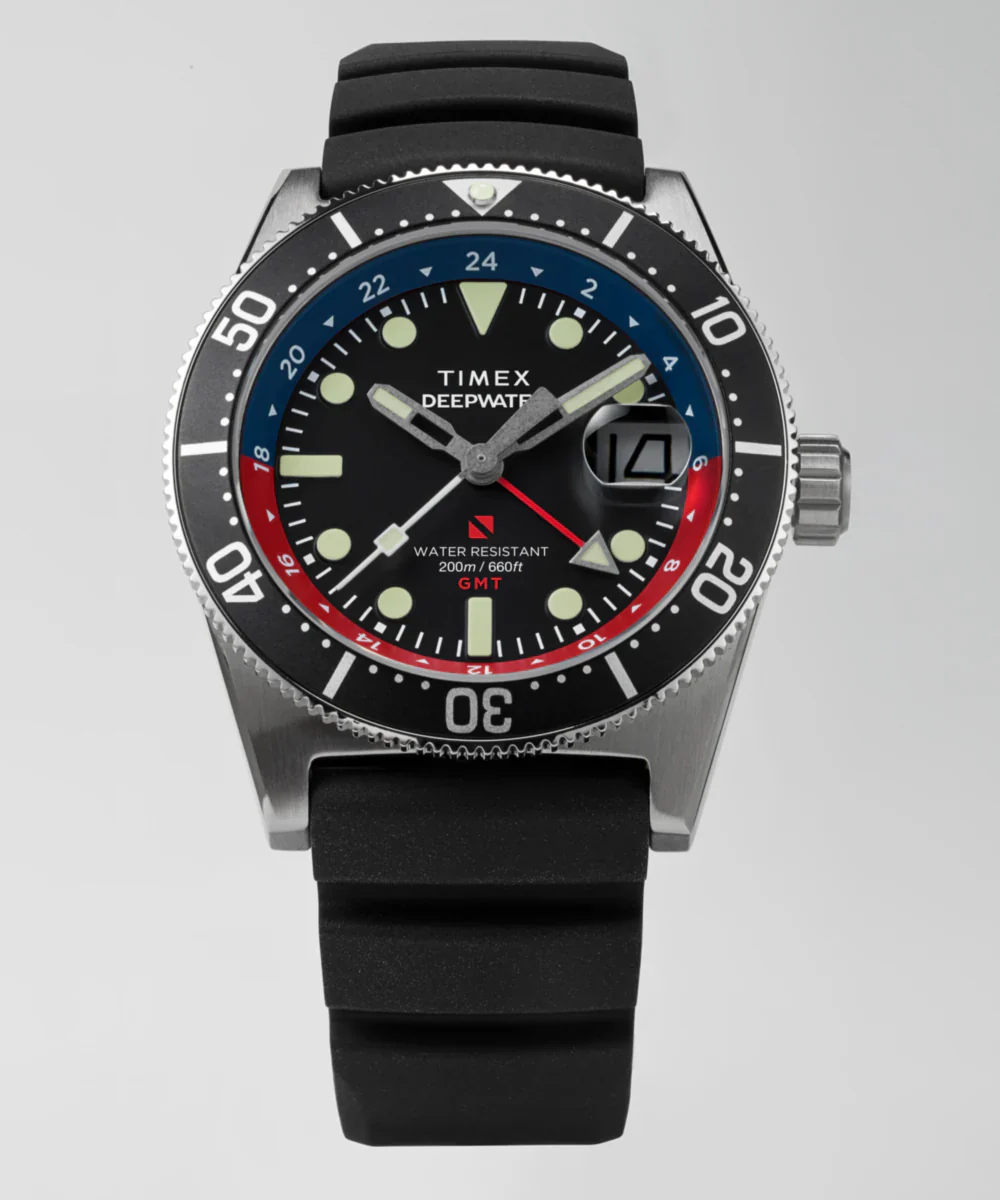 TW2W75000 Reloj Timex Deepwater de hombre pulsera de caucho - Image 3
