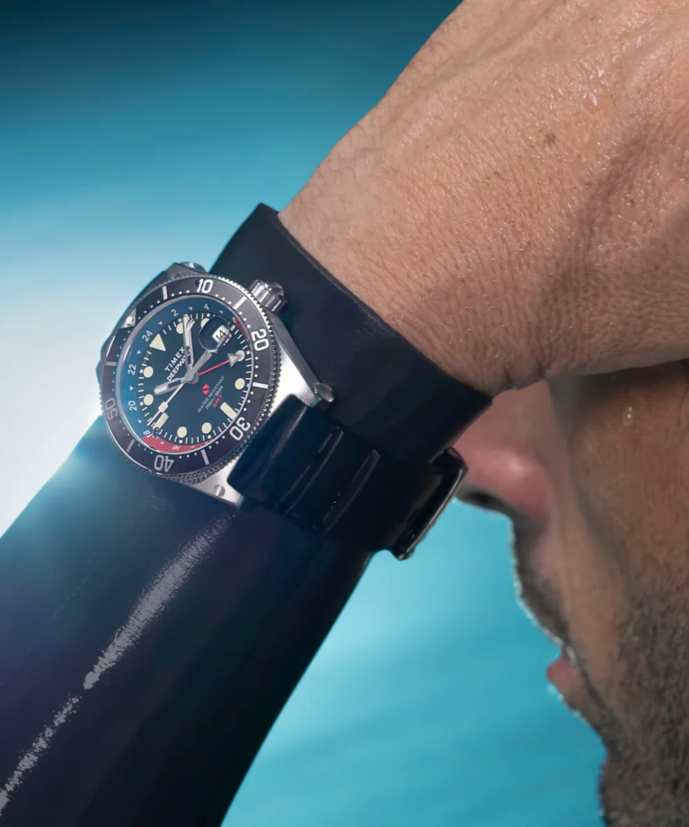 TW2W75000 Reloj Timex Deepwater de hombre pulsera de caucho - Image 7