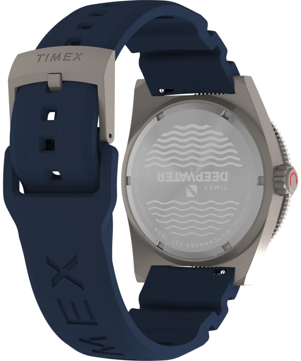 TW2W75100 Reloj Timex Deepwater de hombre pulsera de resina 41 mm - Image 2
