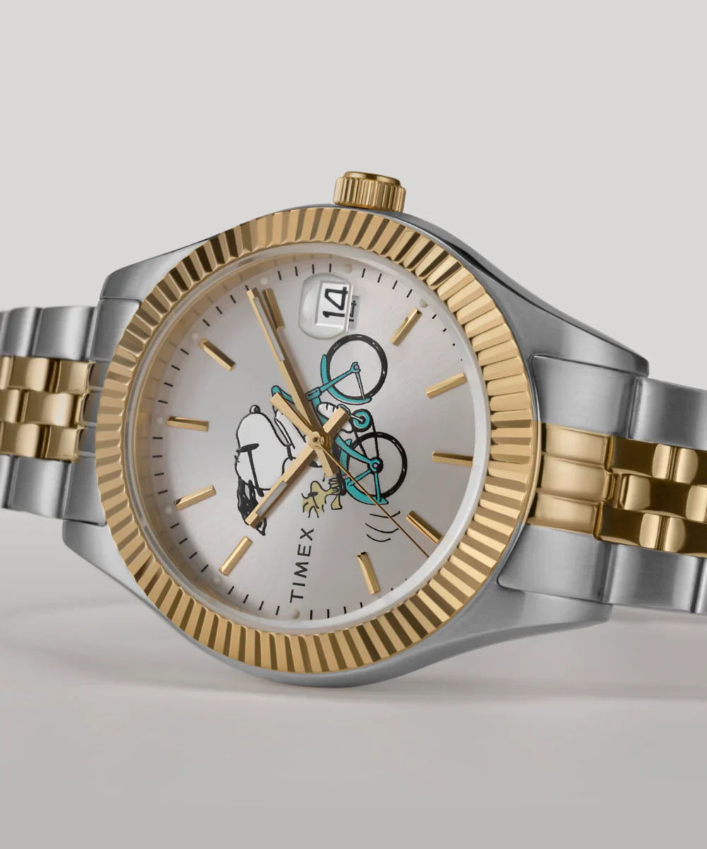 TW2W78800 Reloj Timex de Snoopy para caballero pulsera de metal - Image 2