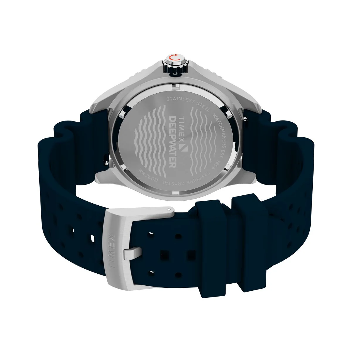 TW2W81500 Reloj Timex Deepwater Meridian 200 de hombre correa de resina - Image 3