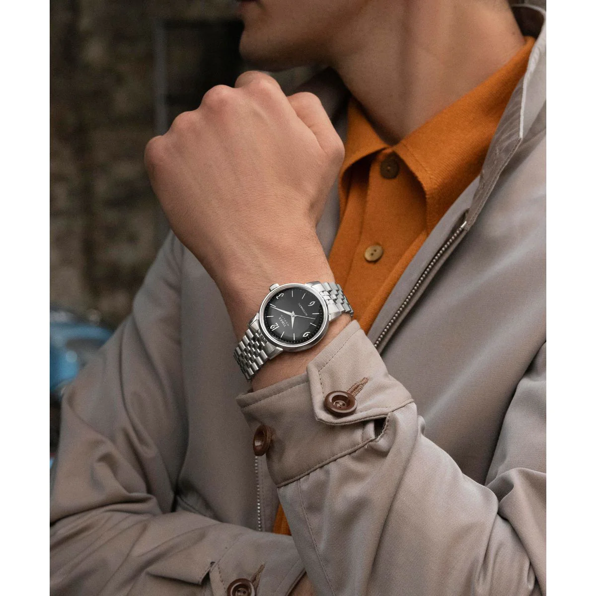TW2W93200 Reloj Timex Marlin Automático de hombre correa de metal - Image 2