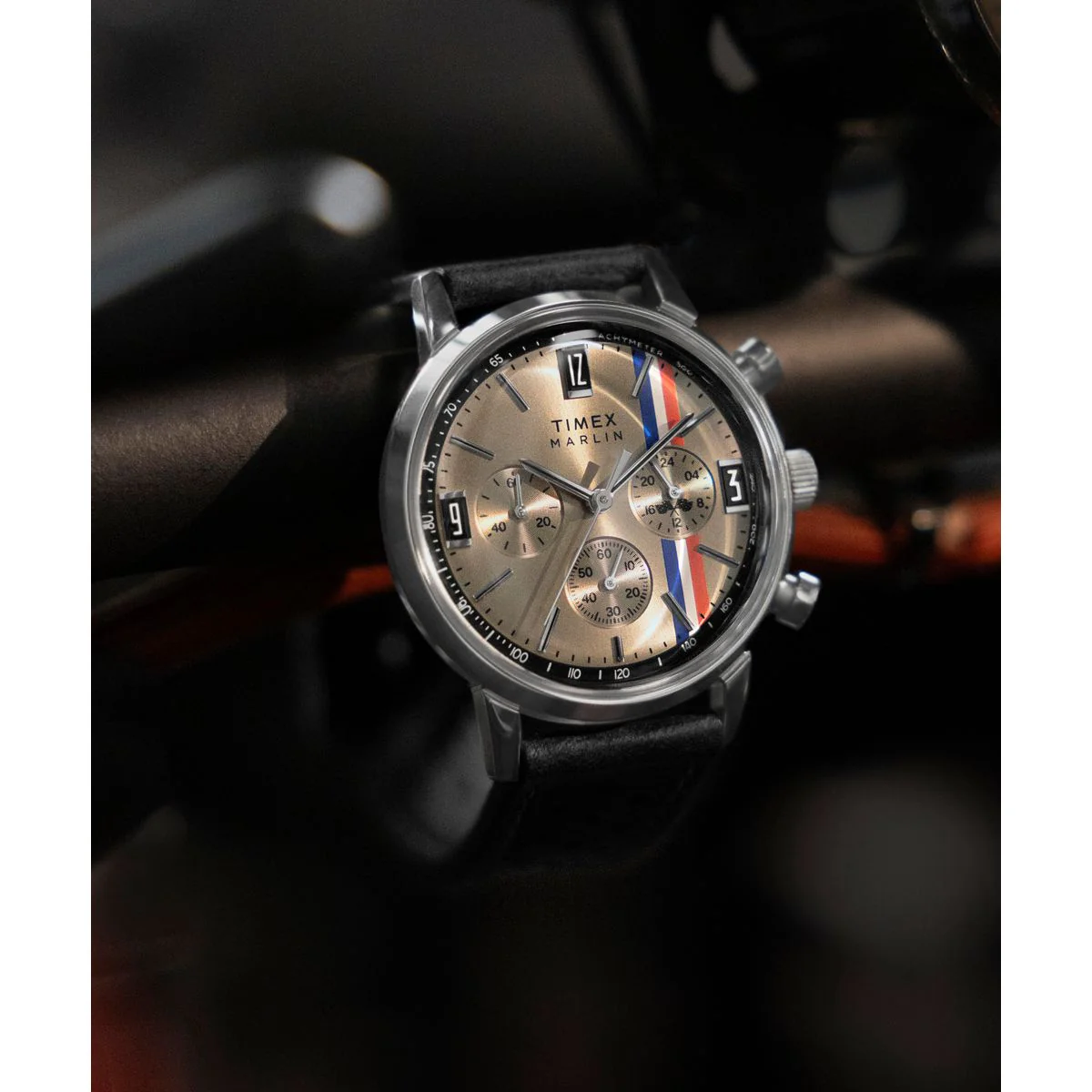 TW2W98900 Reloj Timex Marlin de hombre correa de cuero - Image 3