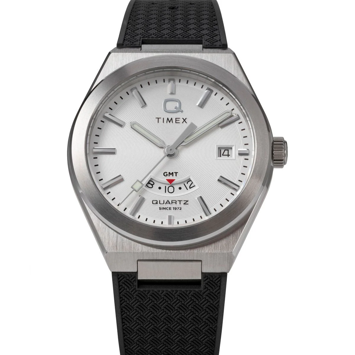 TW2Y12200 Reloj Timex Q Continental GMT de hombre correa de resina - Image 2