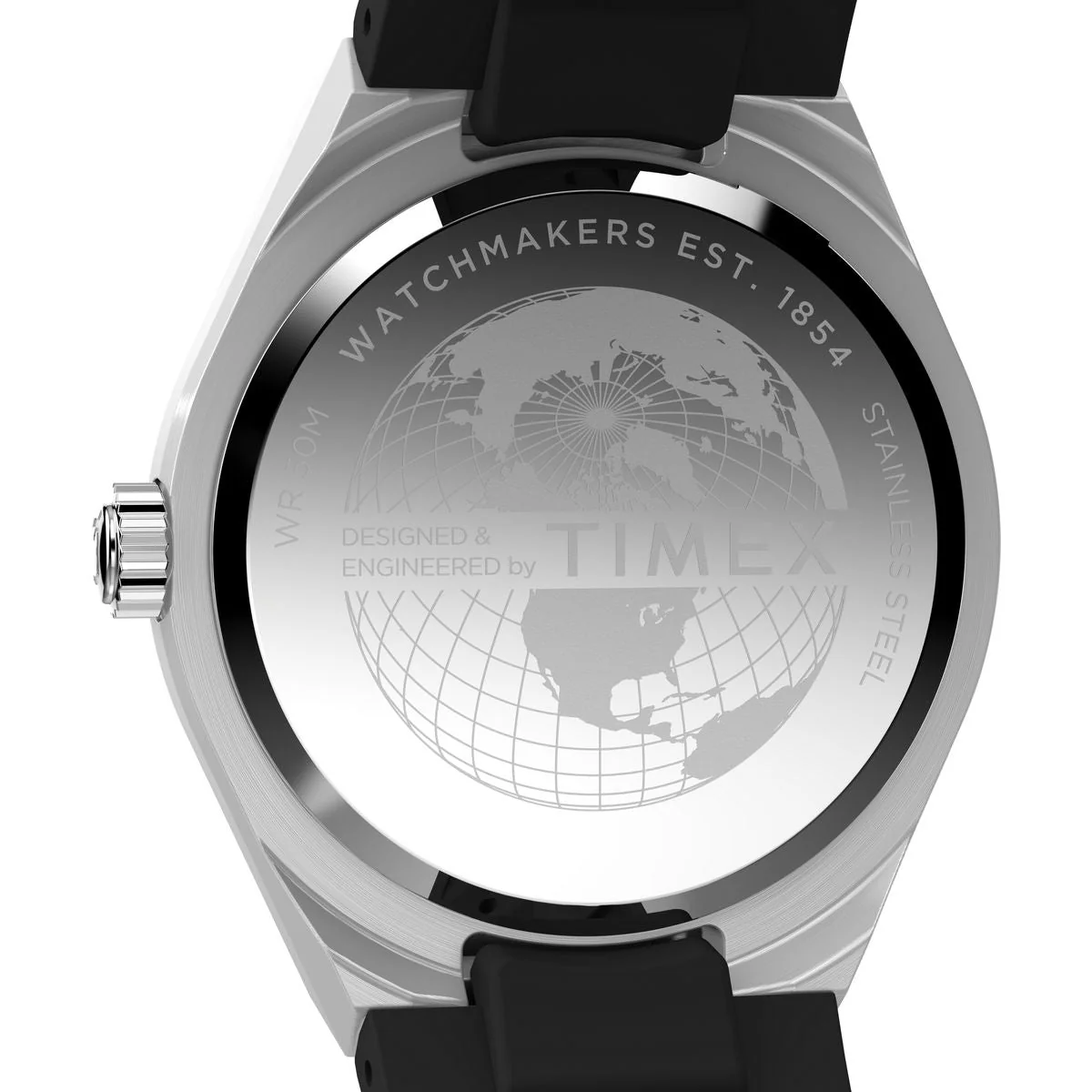 TW2Y12200 Reloj Timex Q Continental GMT de hombre correa de resina - Image 8
