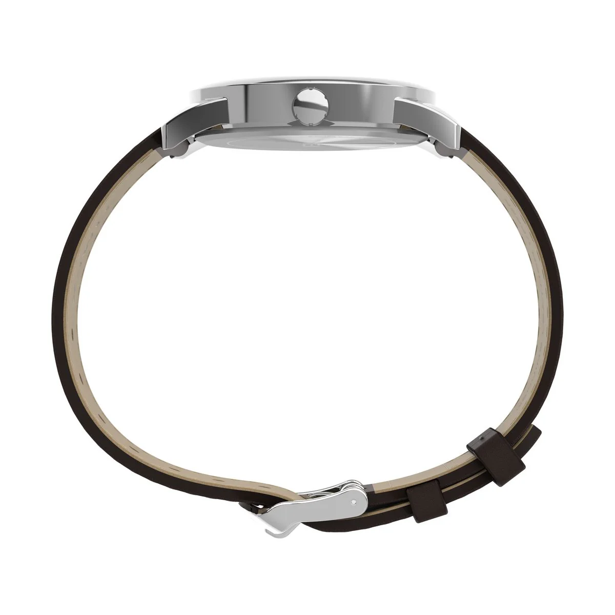 TW2Y12600 Reloj Timex Easy Reader de hombre correa de cuero - Image 5