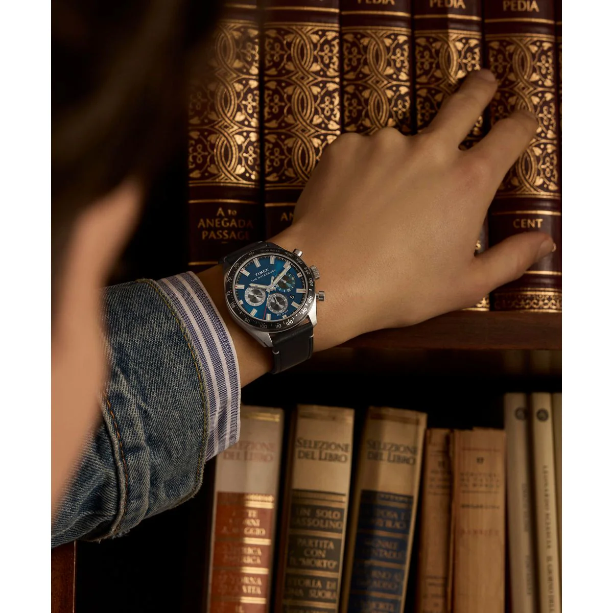 TW2Y18600 Reloj Timex Waterbury de hombre correa de piel - Image 4
